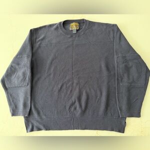 Woolrich John Rich navy knit sweater sweatshirt